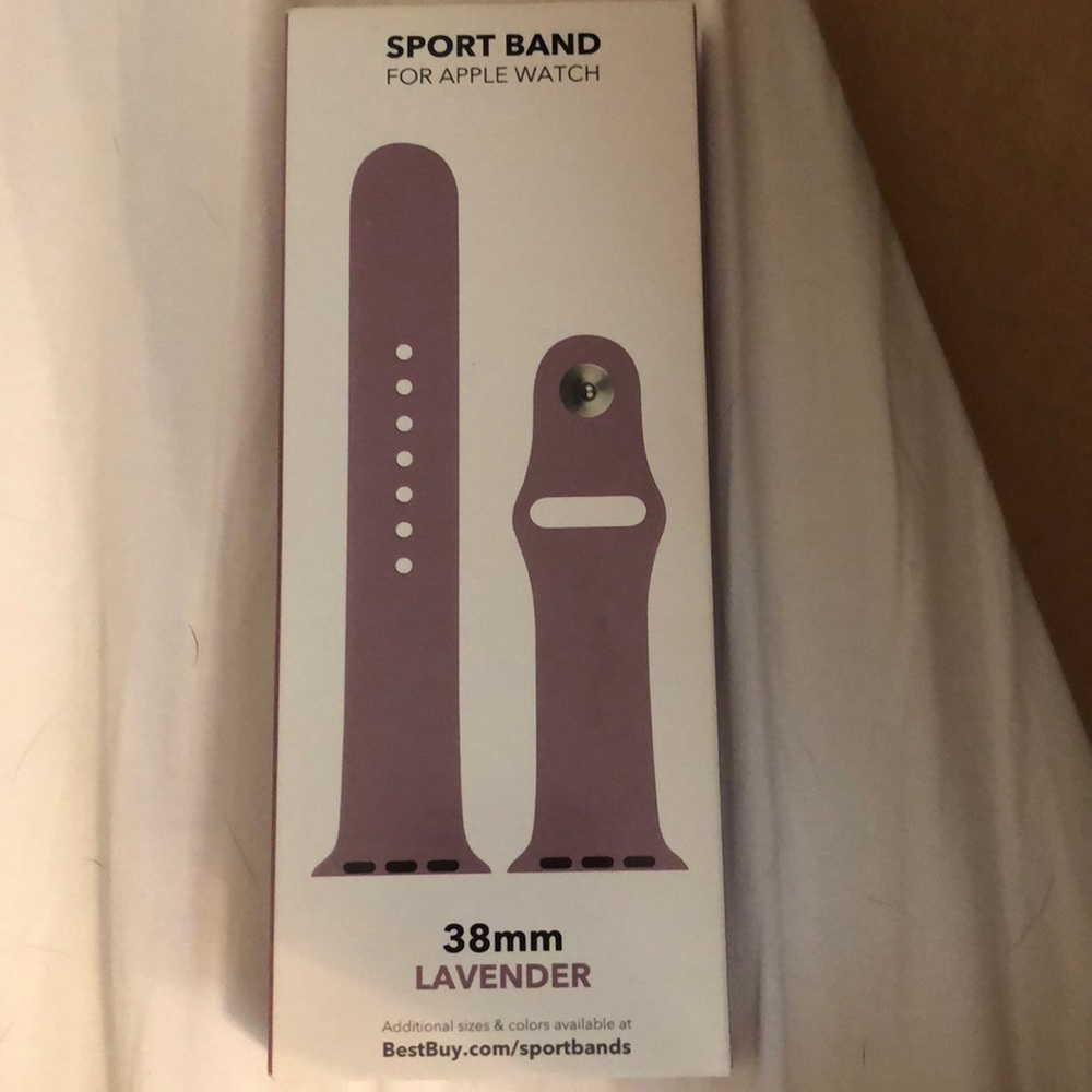 38 mm lavender Apple Watch band
